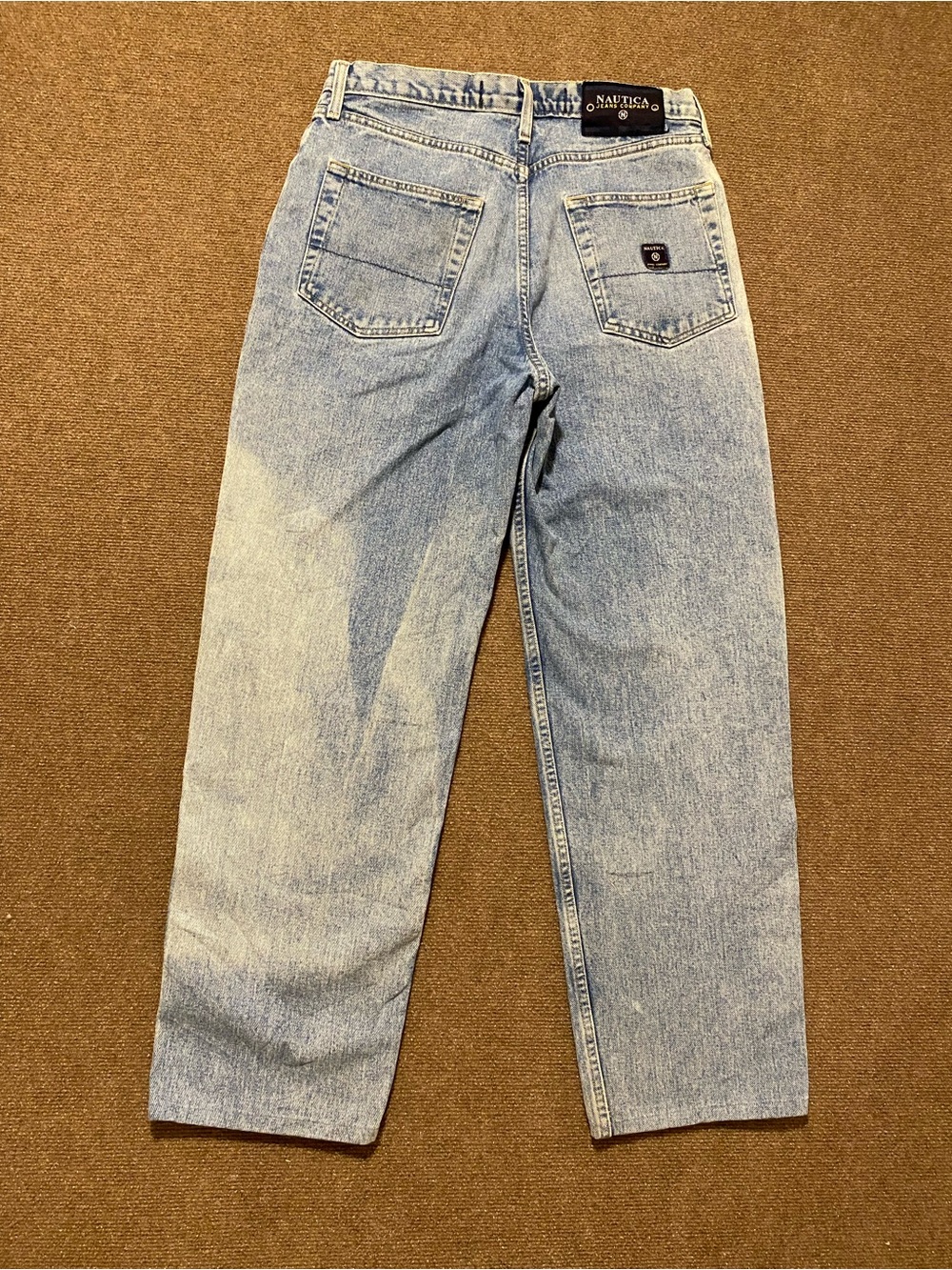 Vintage 90’s Nautica Men's Jeans Light Wash Straight-Leg Jeans 32x30